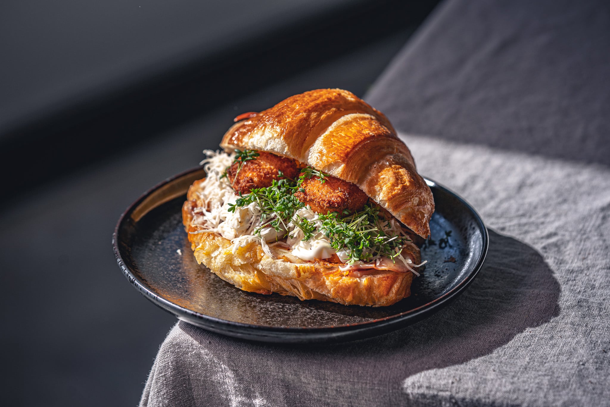 Schinken-Käse-Croissant: Köstliche Resteverwertung